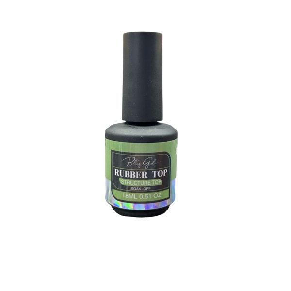 Hello Beautiful - Bling Girl Structure Rubber Top Coat Gel Nail Polish 18ml