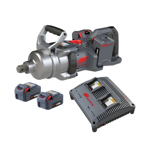 Ingersoll Rand - Cordless Heavy Duty 1" Drive Impact Wrench Kit - 20v
