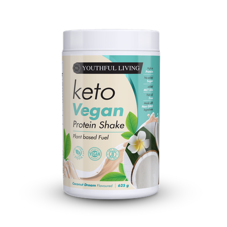 Keto Vegan Protein Shake - Plant Based, High Protein, MCT | Coconut | YL Image
