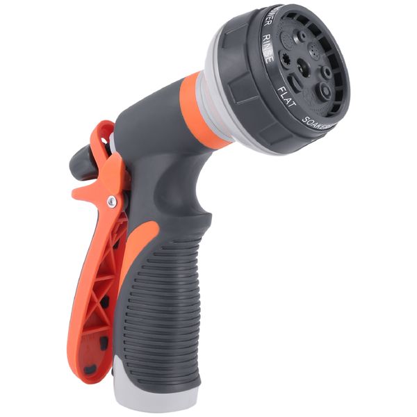 Garden Hose Nozzle Leak Free High Pressure Heavy Duty 8 Pattern