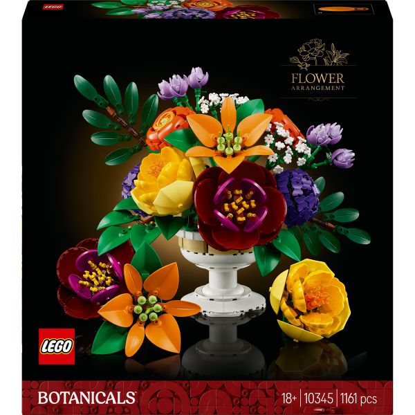 LEGO® Botanicals Flower Arrangement Floral Home Decor 10345