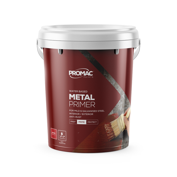 Promac Paints - Interior &amp; Exterior Metal Primer 20L - Grey