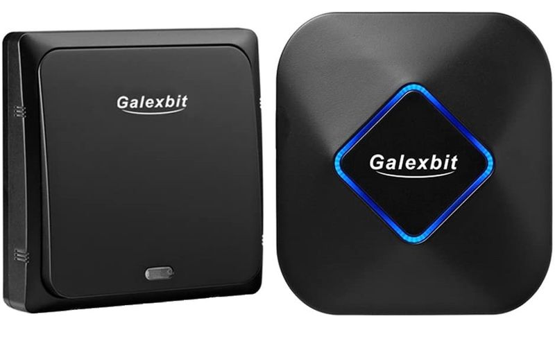 Galexbit LDQ-658-A Wireless Doorbell With SA Plug Adapter – Black