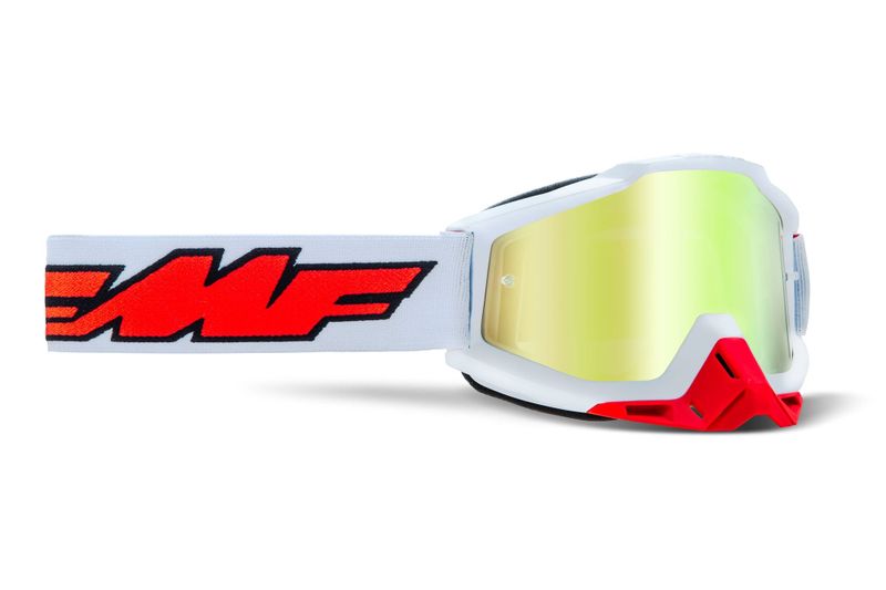 FMF PowerBomb Rocket White Goggle