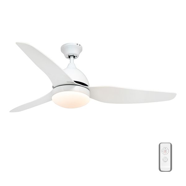 The Lighting Warehouse - Fan Aquarius 3 Blade White 20w LED