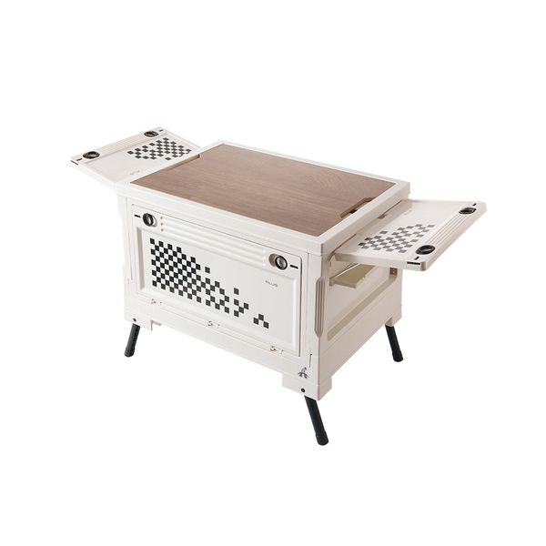 ALANES Folding Camping Storage Box Collapsible Bin Kitchen Box Organizer