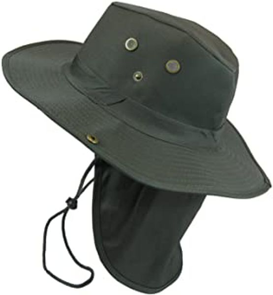 Bonnie bush with neck flaps -Shade Hat