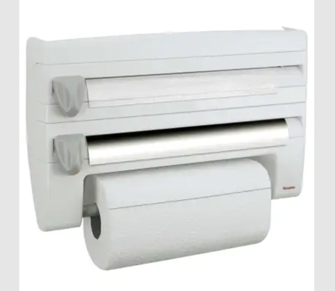Kitchen Roll Holder, Roll 'n roll Foil Dispenser &amp; Paper Towel Holder