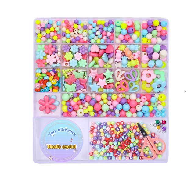 Bracelet Making Kit for Kids Girls - Cute Beads for Jewelry Making Kit