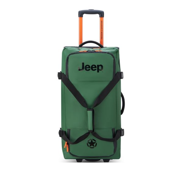Jeep 73cm JS005A Roller Duffel 77.5L Wheels Water Resistant Polyester
