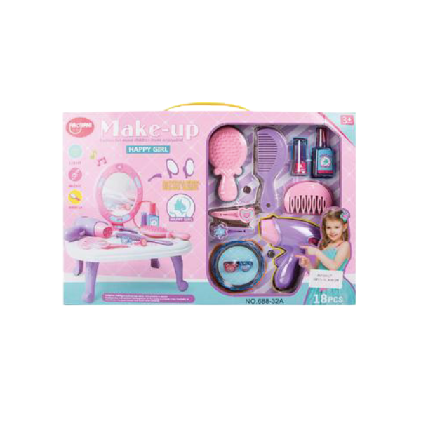 Happy Girl- Pink Dressing Table Play Set x1