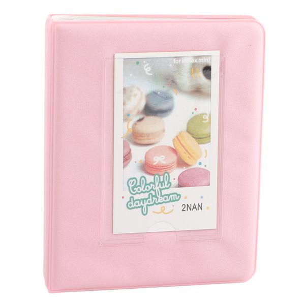 Pink 64-Pocket Fujifilm Instax Album