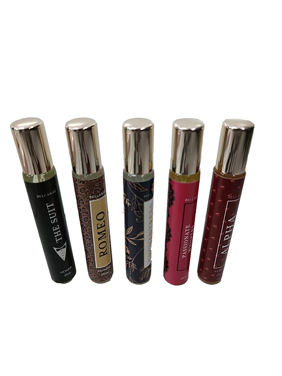 5 x 25ml Bottles Perfume Set With Different Fragrance, For Men