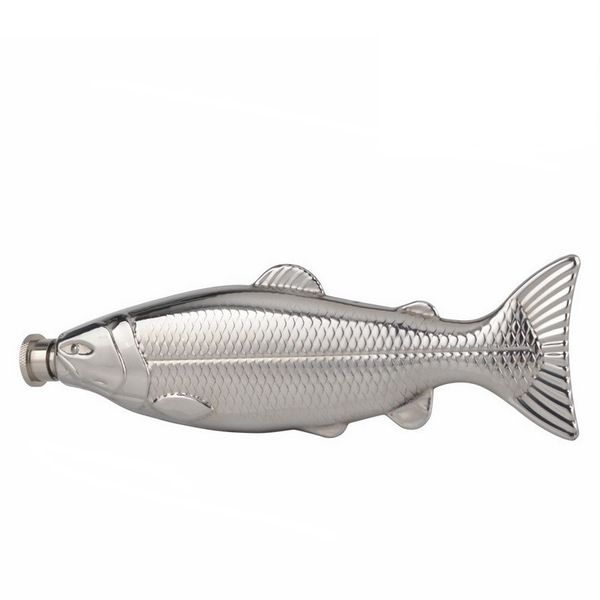 Fish-Shaped Portable Hip Flask