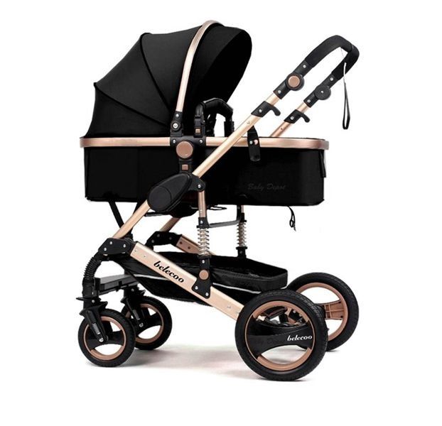 Toltand Belecoo Stroller 2 In 1 Foldable Baby Pr image