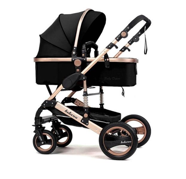 Belecoo stroller hot sale rose gold