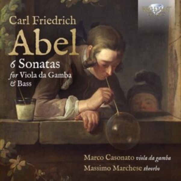 Carl Friedrich Abel: 6 Sonatas for Viola Da Gamba &amp; Bass (CD / Album)