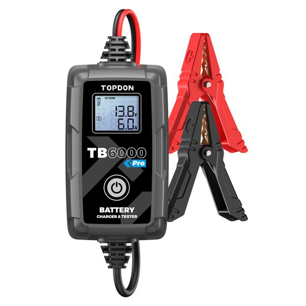 Topdon TB6000 Pro Battery Charger &amp; Tester