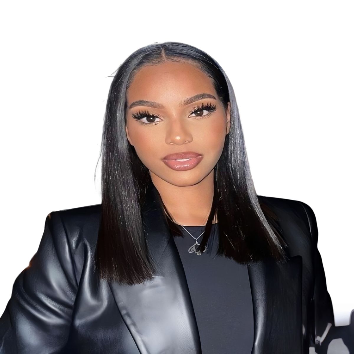 Luvée 14-inch Bob Full Frontal Straight Wig Human Hair