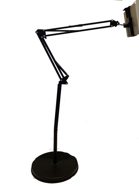 TUFF-LUV Flexible Pivot Aluminium Floor Tablet stand for tablets 7-12