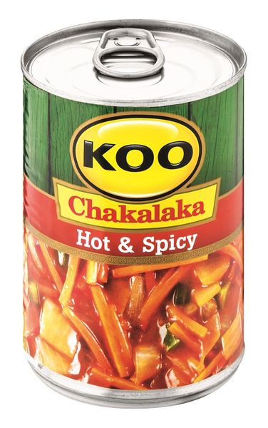 KOO - Hot &amp; Spicy Chakalaka 12x410g