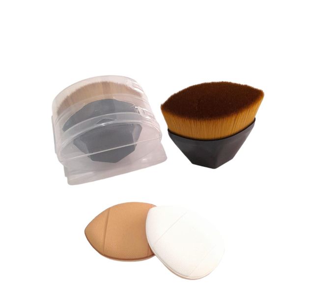 Flattop Foundations Brush with Air Cushion Fan Powder