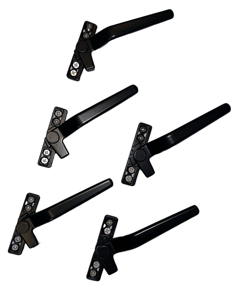 Black Aluminium Solid Handle Combo 5