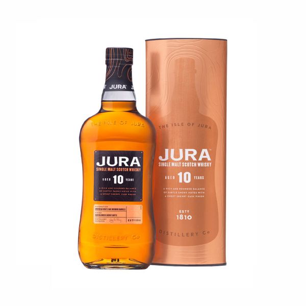 Jura 10 Year Old Single Malt Scotch Whisky - 750 ml