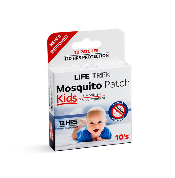 Lifetrek DEET Free Kids Mosquito Repellent Patch 10's