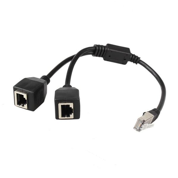 RJ45 Ethernet Splitter Cable,1 Male to 2 Female Ethernet Cable