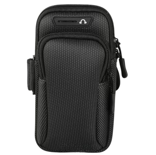 Universal Black Sports Mobile Phone Armband