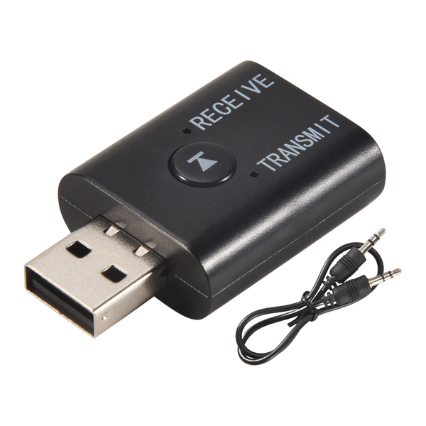 2-In-1 USB Bluetooth Audio Transmitter Receiver Adapter for TV PC Car