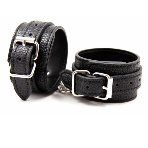 Bondage Bottega, Dommina Black Leather Wrist Restraint