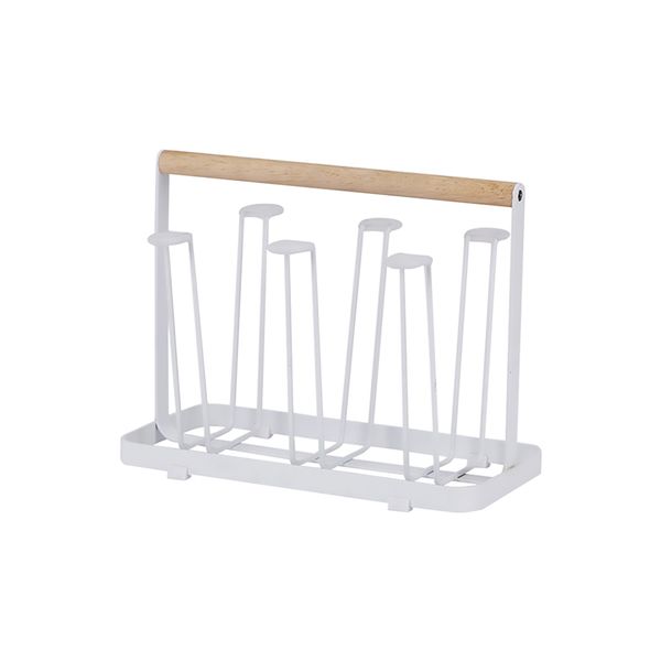 Iron Kitchen Drain Cup Holder Water Bottle Drying Drainer Rack Household