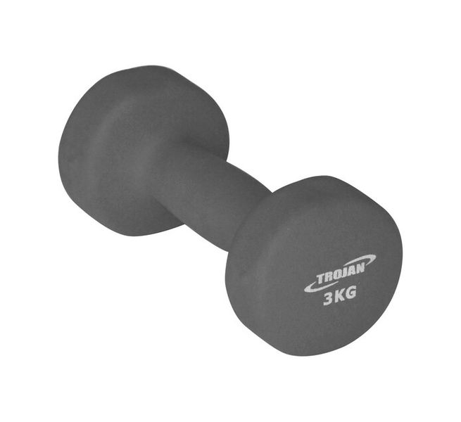 Trojan 3kg Soft Touch Dumbell