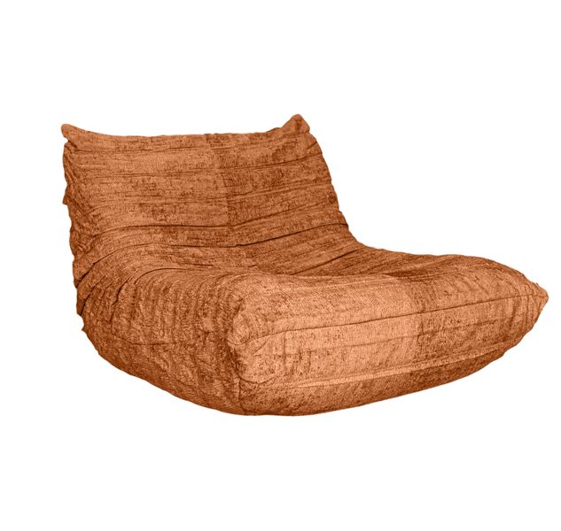 Caterpillar Bean bag Sofa - Orange