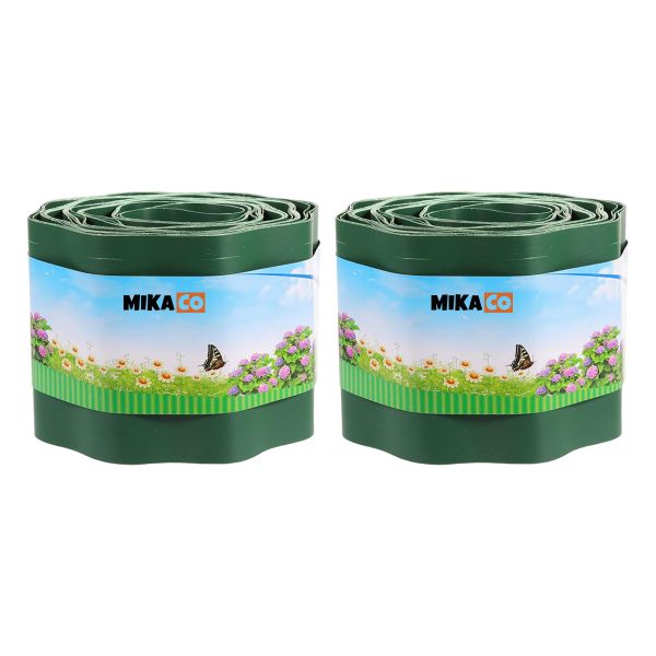 Lawn Edging Strip 2pcs Set - 15cm x 9m/roll