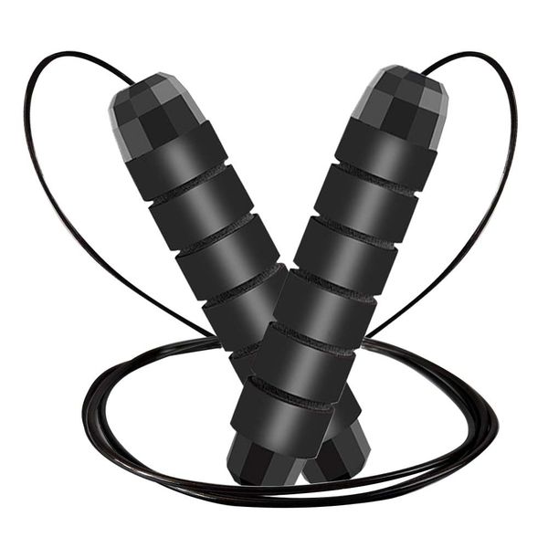 Jump Rope with Ball Bearings, 9.8ft Adjustable Steel Wire for Home Gym