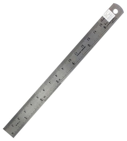 Multicomp Pro (MP012524) Ruler, 150mm L x 15mm W, Stainless Steel