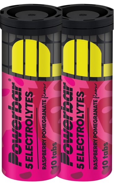 PowerBar 5 Electrolytes Raspberry Pomegranate 41gr (2 Pack)