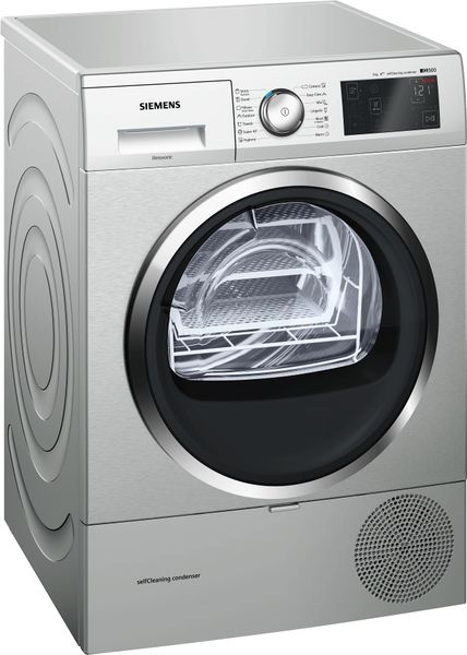 Siemens - 9kg Self Cleaning Condenser Tumble Dryer With Heat Pump