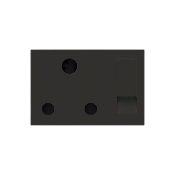 ACDC - Sa 3 Pin 16A Switched Socket 3M Black Orion (67.5X45Mm)