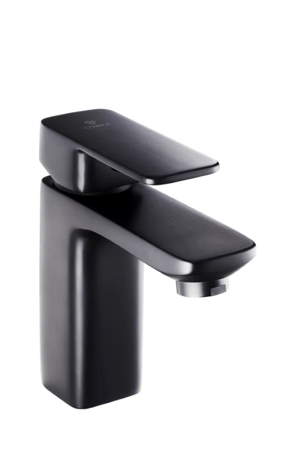 Cobra Arrive Matte Black Standard Basin Mixer