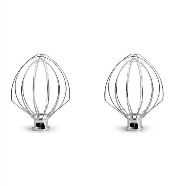 Stainless Steel Whisk 5K452WW for KitchenAid Kitchen Machine 5KSM90-5KSM185