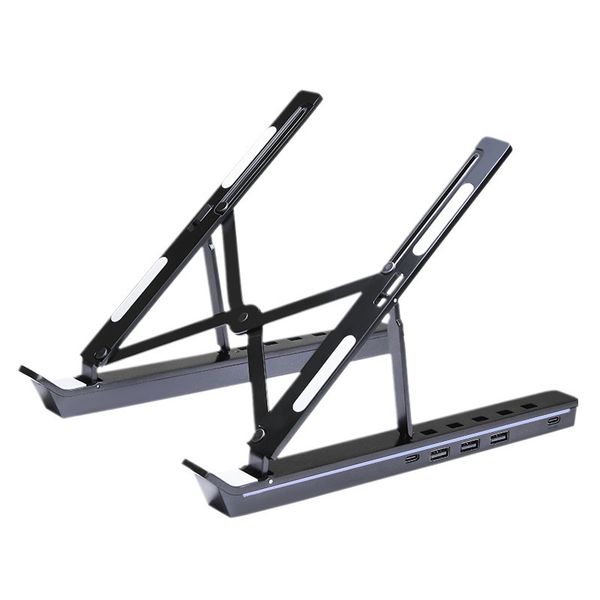 4 in 1 Laptop Stand: Ergonomic Cooling for All Devices