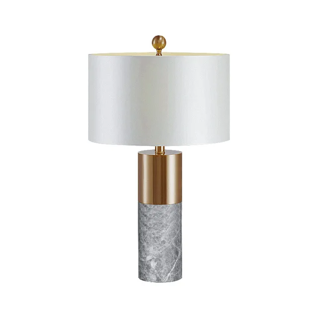 Morden Marble Table Lamp Decor For Hotels Bedroom Living Room Study ...