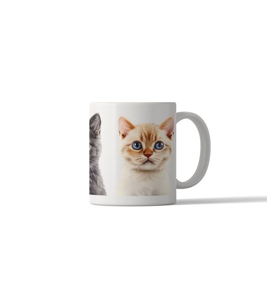 Cat Portrait 11oz DSG69 Printed Coffee Mug Gift