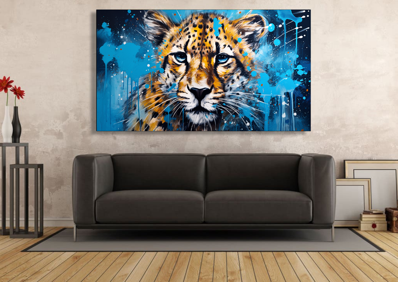 Canvas Wall Art - Cheetah Creative Art - HC0936
