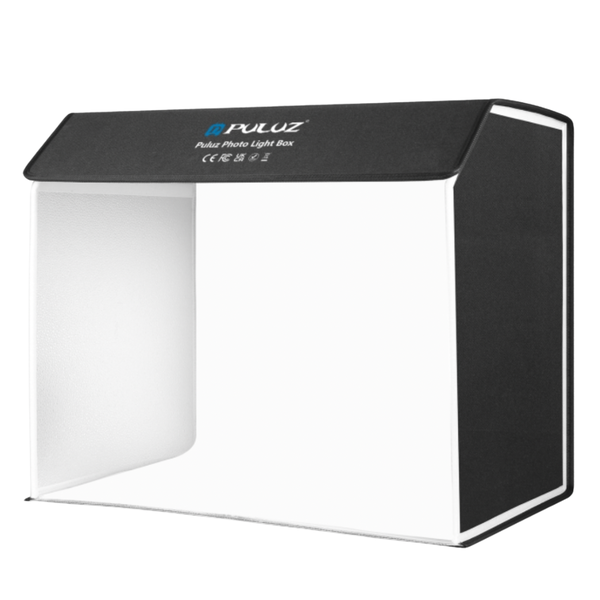 Puluz Studio Light Box 60cm | Portable LED Softbox with 4 Color Backdrops