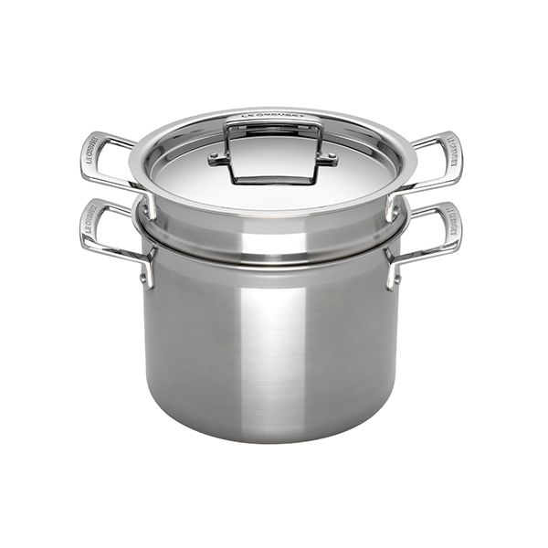 Le Creuset Classic Stainless Steel Pasta Pot - 24cm